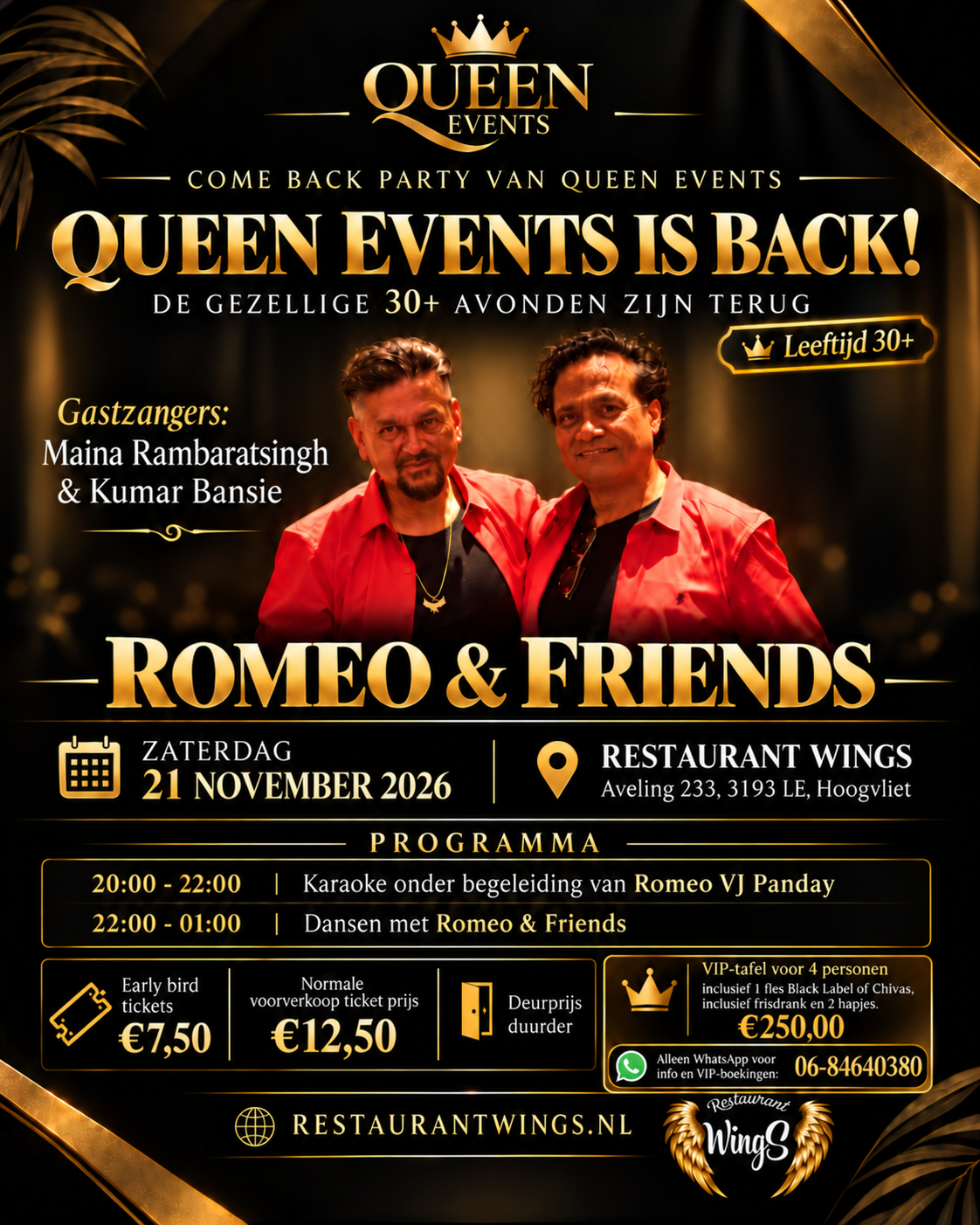 Flyer Queen Events is Back!